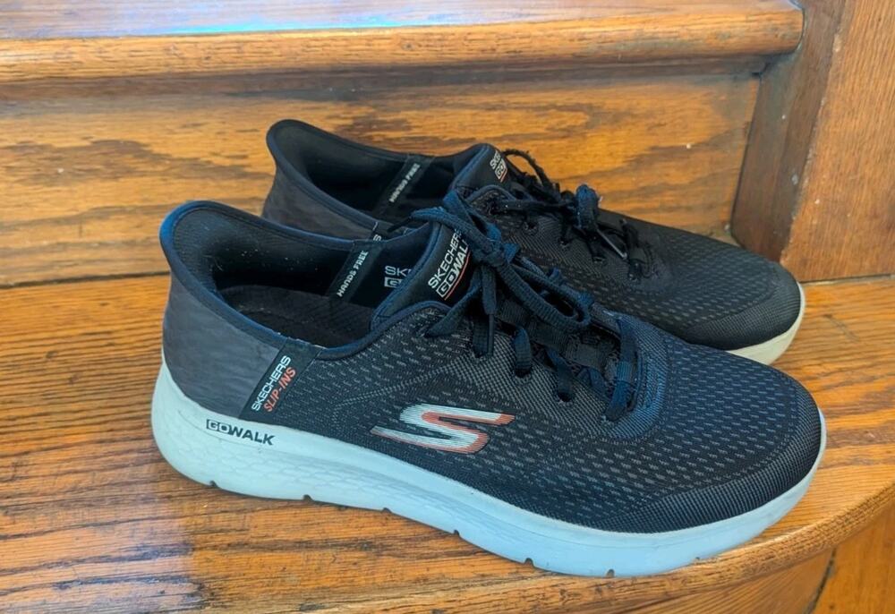 Skechers Go Walk Flex Hands Free Slip Ins Men's 11 Black